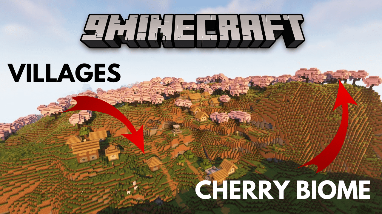 5 Cherry Grove Village Spawn Minecraft Seeds 1 19 4 1 19 2 Java 5 Cherry Grove Village Spawn Minecraft Seeds 1 19 4 1 19 2 Java