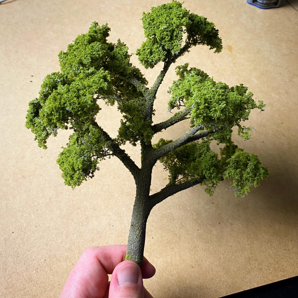 Added Flock To My 3D Printed Tree R Terrainbuilding Added Flock To My 3D Printed Tree R Terrainbuilding