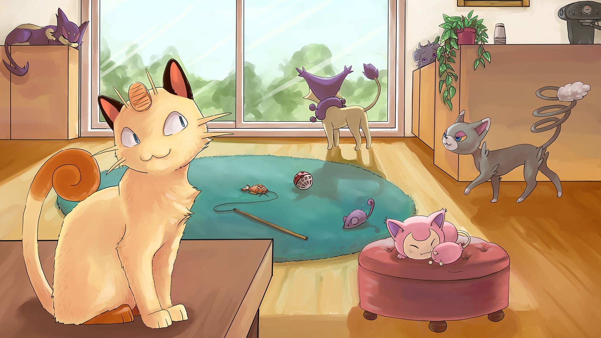 Complete List of All Cat Pokémon: Cute & Fierce Feline Friends