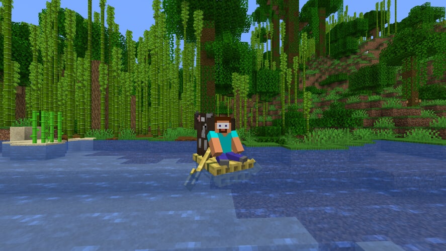 Bamboo Raft Building Tips for Minecraft Survival
