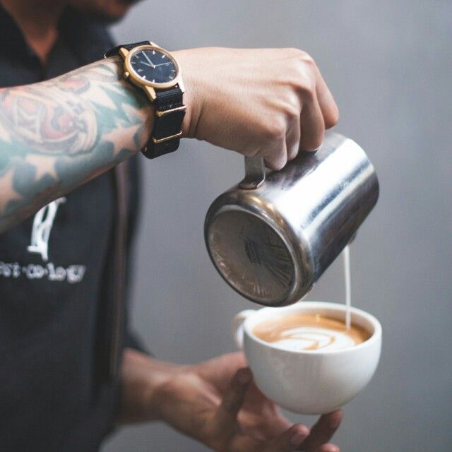 Barista with Butterfly Tattoo: A Story of Ink and Coffee
