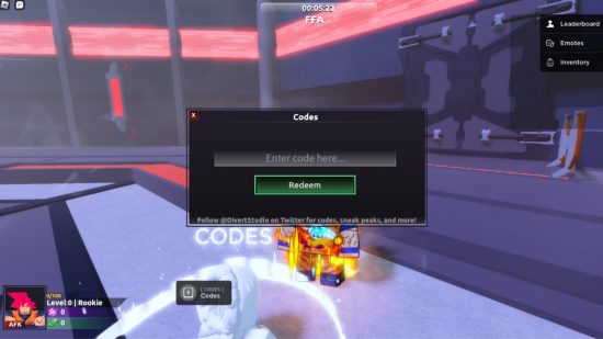 codes anime unlimited reborn