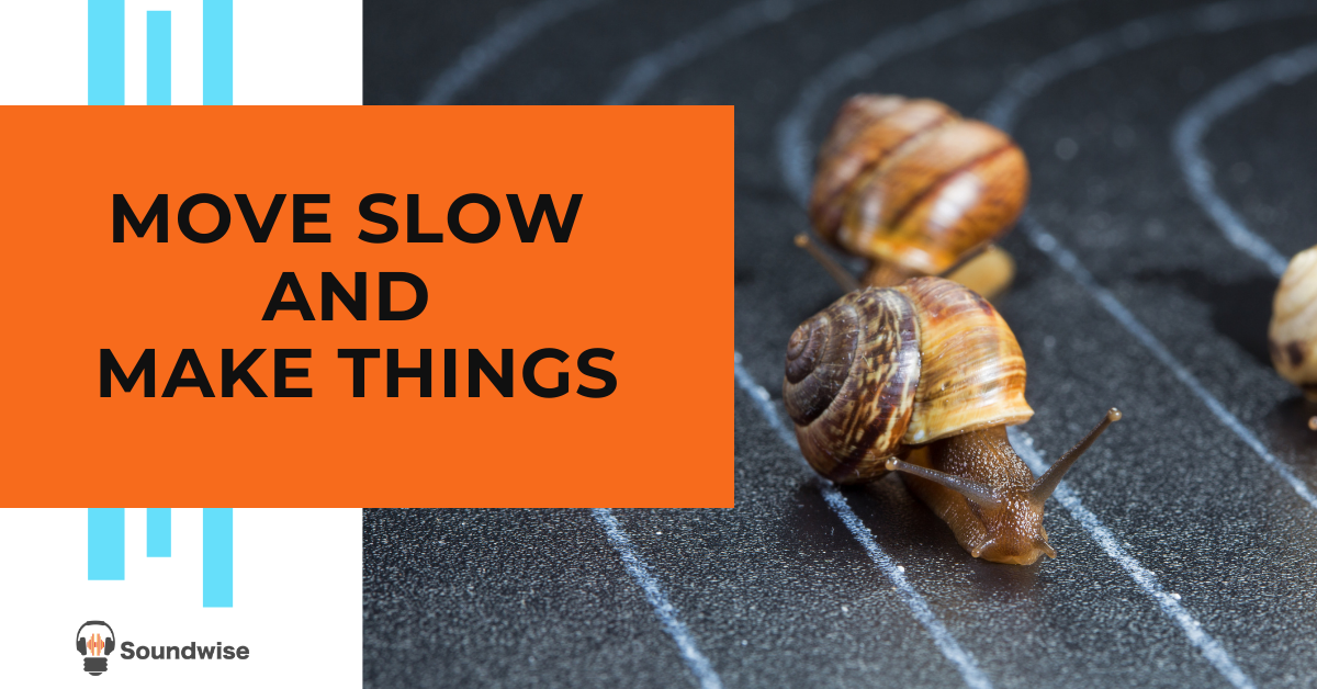 The Power of Slow, Meticulous Action: Achieving Excellence