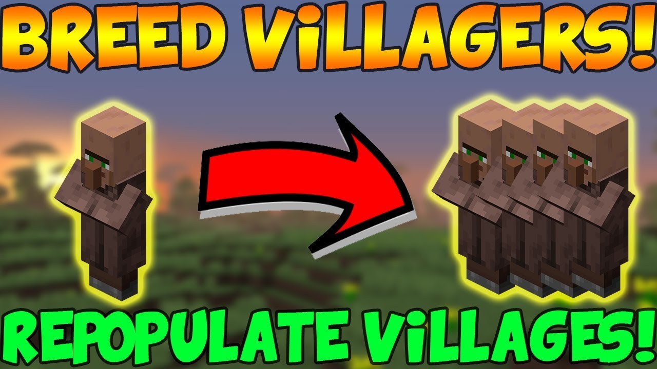 How To Make Villagers Breed Bedrock Edition How To Make Villagers Breed Bedrock Edition