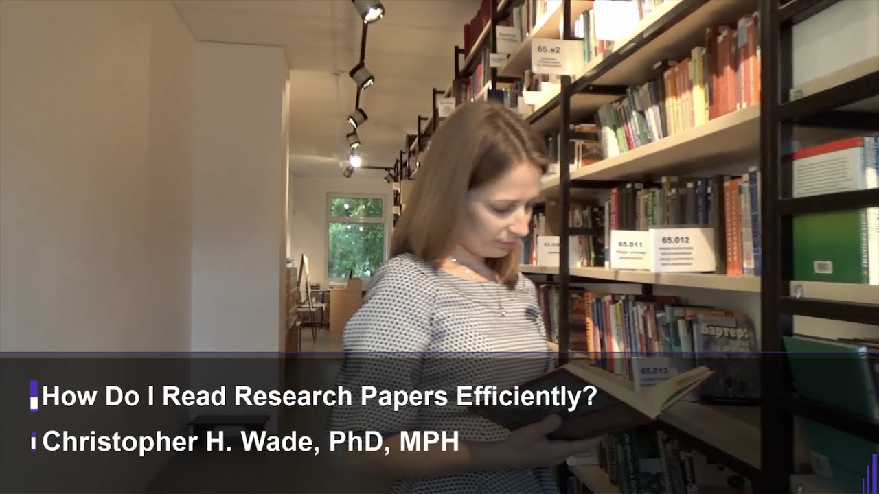 How To Read A Research Paper Youtube How To Read A Research Paper Youtube