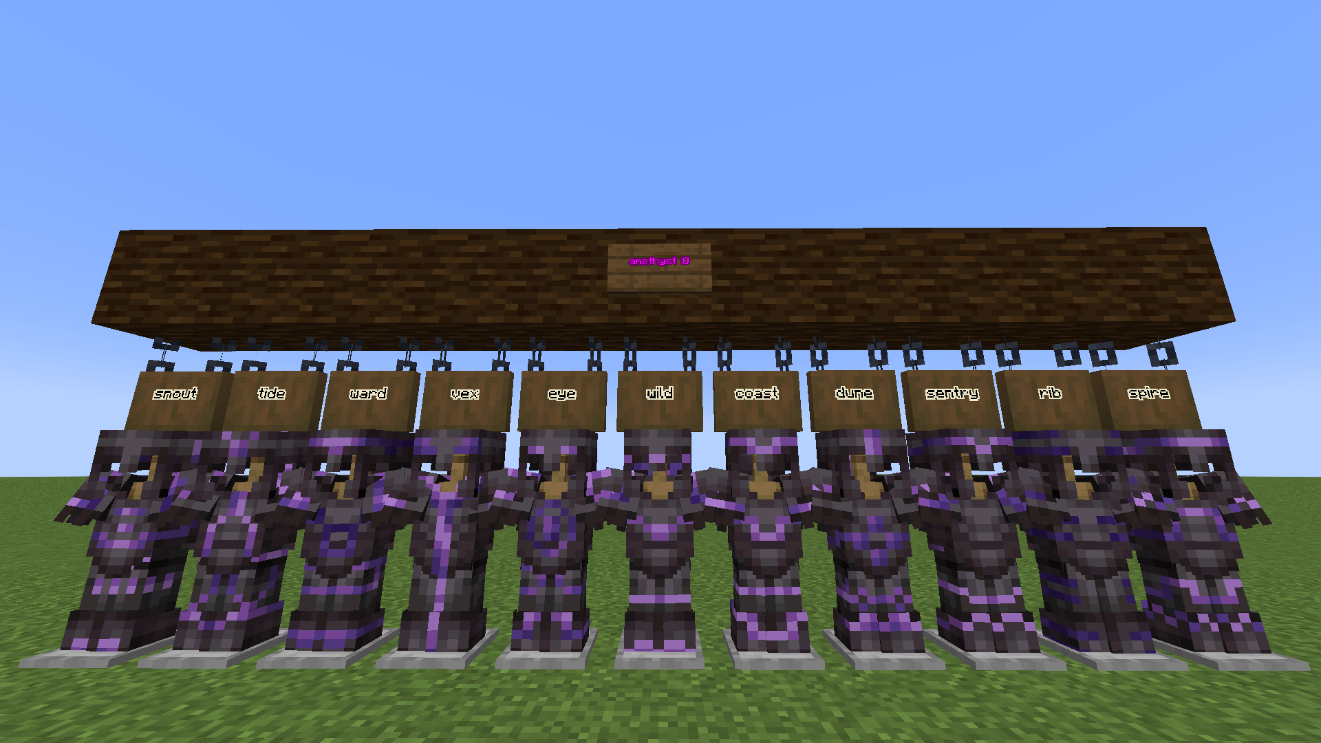 Made All Trim Variants In Diamond For Netherite Armor In The New 23W04a Made All Trim Variants In Diamond For Netherite Armor In The New 23W04a