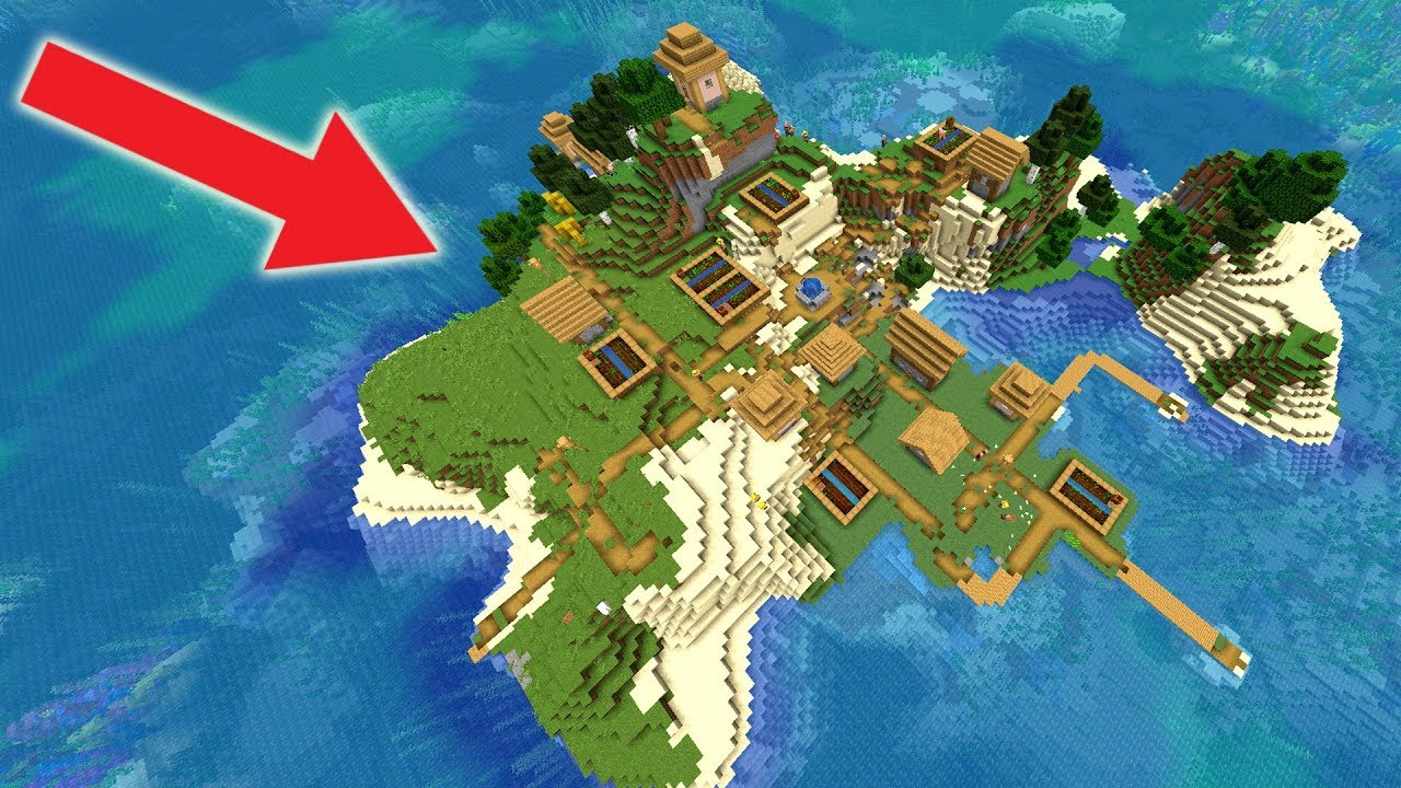 Minecraft Island Village Seed Must See Minecraft Java Edition Minecraft Island Village Seed Must See Minecraft Java Edition