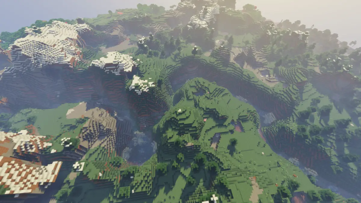Top Minecraft Seeds with Epic Mountain Scenery