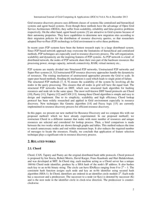 New Approaches With Chord In Efficient P2p Grid Resource Discovery Pdf New Approaches With Chord In Efficient P2p Grid Resource Discovery Pdf
