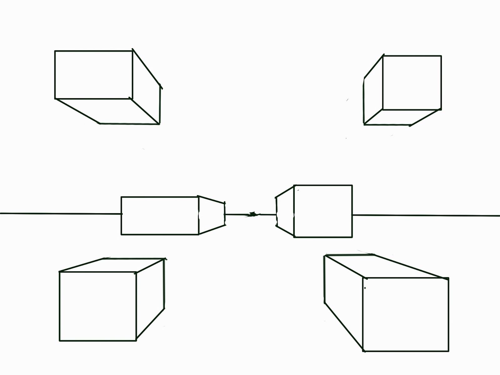How to Draw Christmas Boxes: Easy Perspective Tutorial