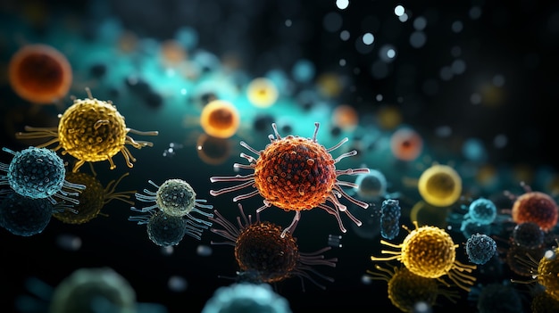 Premium Photo Microbial Marvels Unveiling The World Of Bacteria Premium Photo Microbial Marvels Unveiling The World Of Bacteria