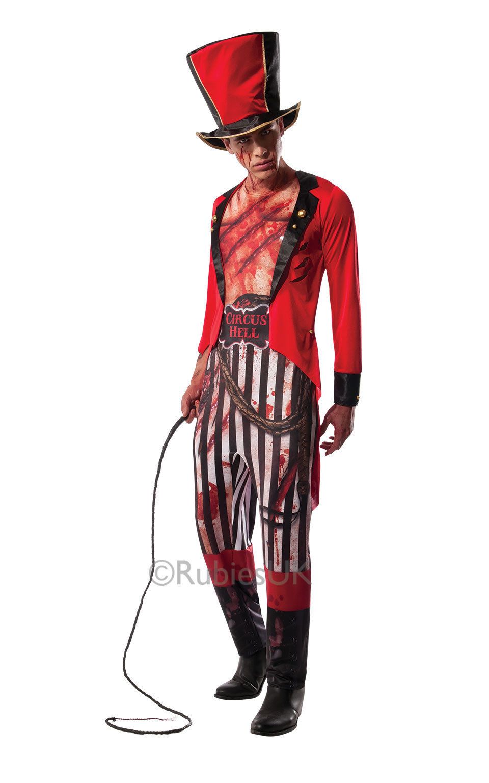 Ringmaster Costume Adult Scary Circus Creepy Halloween Fancy Dress Ringmaster Costume Adult Scary Circus Creepy Halloween Fancy Dress