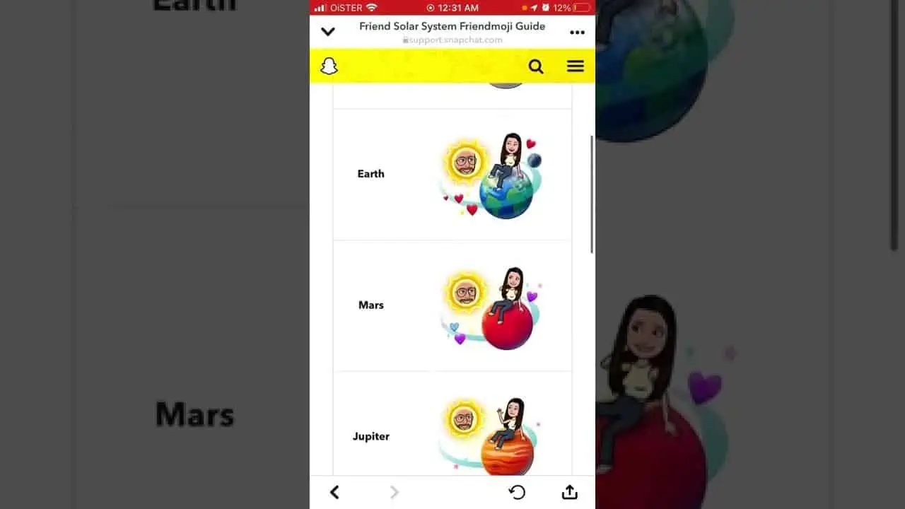Snapchat Plus Friend Solar System Snapchat Snapchat Plus Features Snapchat Plus Friend Solar System Snapchat Snapchat Plus Features
