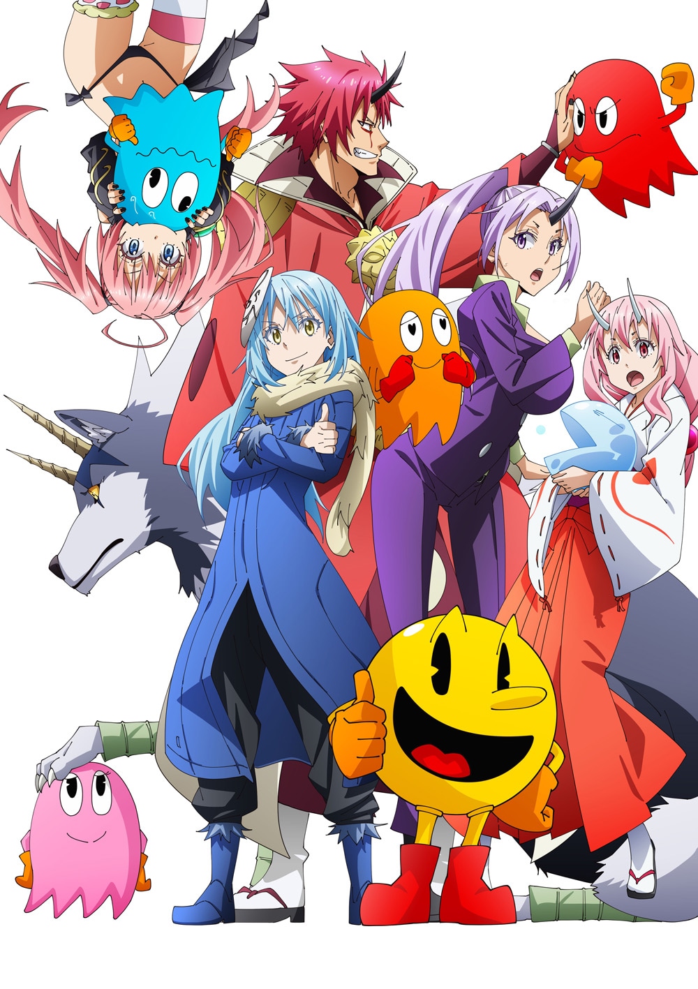 Tensura x Pac-Man Lanyard: Anime-Gaming Crossover Accessory