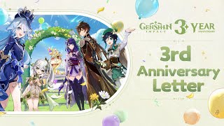 Teyvat Adventures Commemorative Video 2Nd Anniversary Letter Genshin Teyvat Adventures Commemorative Video 2Nd Anniversary Letter Genshin