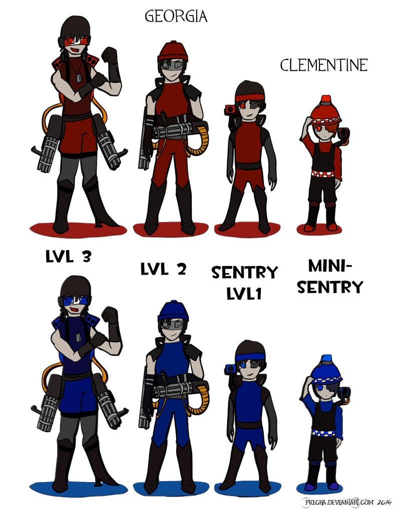 Tf2 Sentry Girls By Pklcha On Deviantart Tf2 Sentry Girls By Pklcha On Deviantart