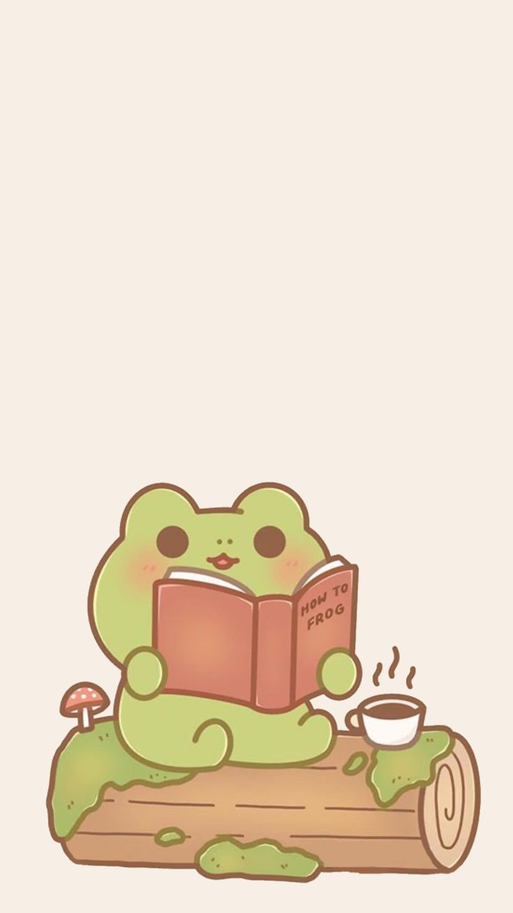 Tiny Kawaii Frog: Adorable Amphibian Delight