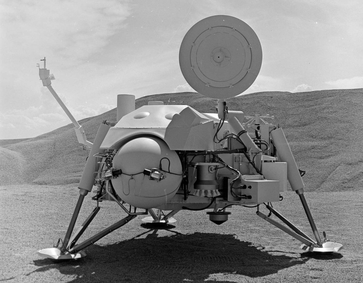 Viking 1 First U S Lander On Mars Space Viking 1 First U S Lander On Mars Space