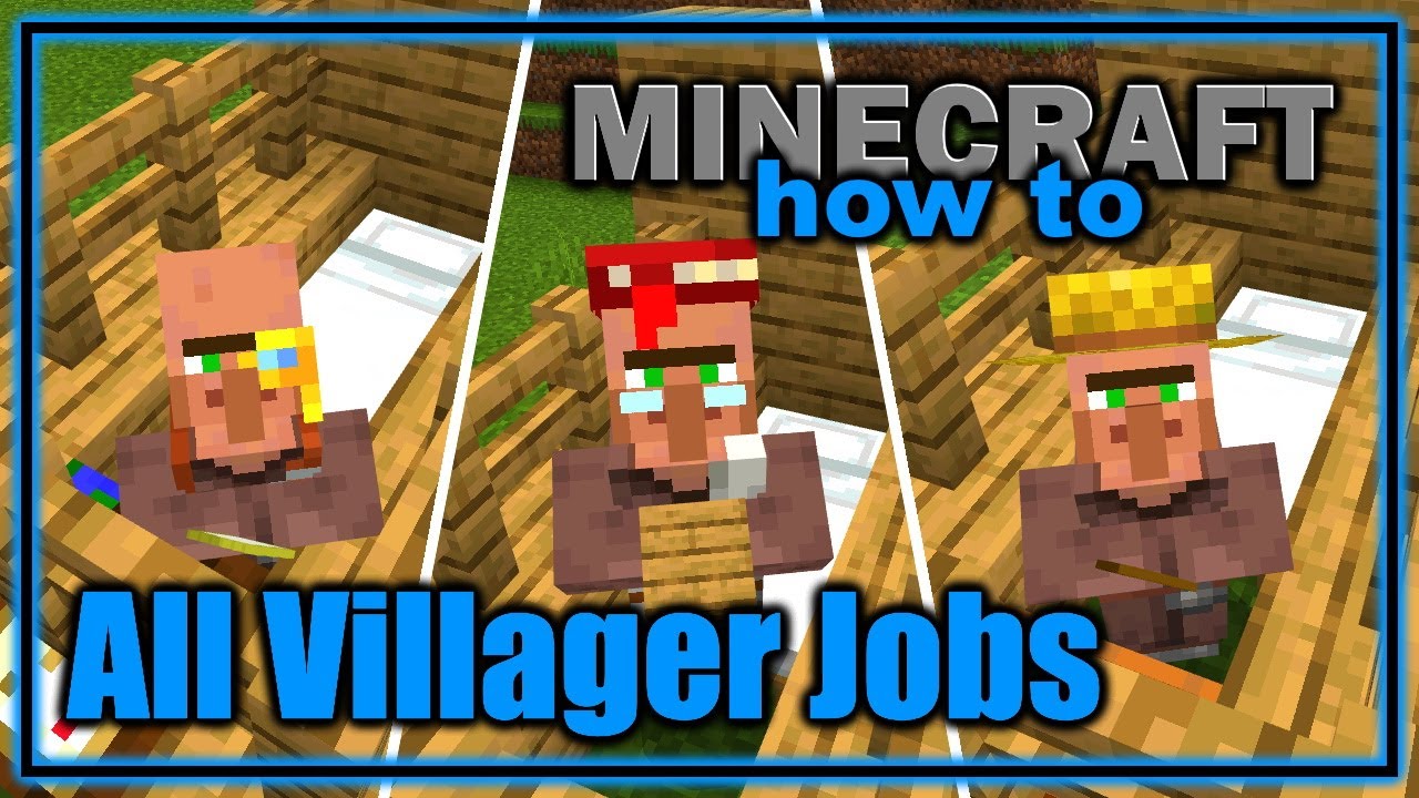 Minecraft Villager Jobs and Blocks Guide